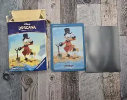 Open Box Ravensburger Disney Lorcana TCG 65 Card Sleeves Scrooge Mcduck - Image 1