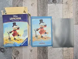 Open Box Ravensburger Disney Lorcana TCG 65 Card Sleeves Scrooge Mcduck - Image 2