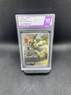 Pokemon Card Cutiefly 078/071 SV5M Total Grading Graded 10 Slab - Image 1