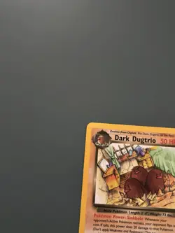 Pokemon TCG 2000 Team Rocket Set: Dark Dugtrio 23/82 Non-Holo Rare Card - LP - Image 2