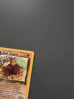 Pokemon TCG 2000 Team Rocket Set: Dark Dugtrio 23/82 Non-Holo Rare Card - LP - Image 3