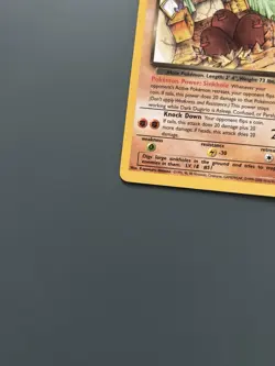 Pokemon TCG 2000 Team Rocket Set: Dark Dugtrio 23/82 Non-Holo Rare Card - LP - Image 4