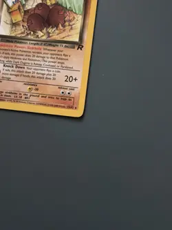 Pokemon TCG 2000 Team Rocket Set: Dark Dugtrio 23/82 Non-Holo Rare Card - LP - Image 5