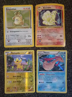 Over 70 Vintage Pokemon Cards with 2 Spanish holofoils Jungle Base Fossil Neo ++ - Image 2