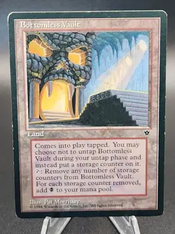 MTG Singles - Pic of Card - Bottomless Vault - Fallen Empires -MP - Image 1