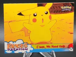Mint Pokemon Card - C'mon, We Need Help 53 - Pikachu's Vacation - Topps - Image 1