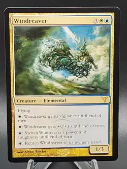 1x Windreaver MTG Dissension Magic Cards LP - Image 1