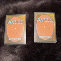 2 1994 MTG Magic The Gathering Raise Dead White Border Vintage Magic Card Swamp - Image 2