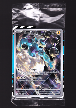 Thundurus 209 Holo Black Star Promo Black Bolt ETB Pokemon TCG Card NM Sealed - Image 1