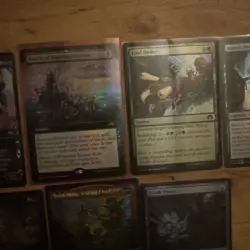 9 Holo Foil Magic the Gathering Cards Lot Collection MTG NM - Image 3