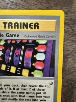 Arcade Game 83/111 1st Edition Neo Genesis - LP Non-Holo Trainer Pokemon Card - Image 3