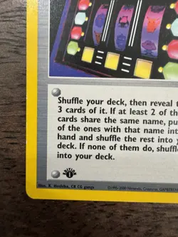 Arcade Game 83/111 1st Edition Neo Genesis - LP Non-Holo Trainer Pokemon Card - Image 4