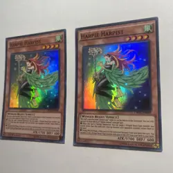 2x YuGiOh! Harpie Harpist - CROS-EN099 Super Rare 1st Edition - NM/VLP - Image 5
