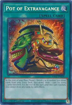 Pot of Extravagance - RA01-EN059 - Secret Rare - Yugioh - Image 1