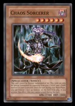 Yugioh Chaos Sorcerer #IOC-EN023 Invasion of Chaos (Worldwide English) LP - Image 1