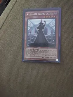 Yu-Gi-Oh 1x NM Kozmoll Dark Lady - Secret SHVI-EN083 Shining Victories UNL - Image 1
