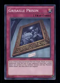 Yugioh - Grisaille Prison - FUEN-EN059 - Super Rare Unlimited - Image 1