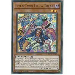 LiveTwin Lil-la Treat Yu-Gi-Oh! BLVO-EN028 1st Ultra Rare - Image 1