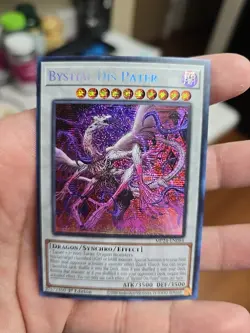 YUGIOH! Bystial Dis Pater MP24-EN084 Prismatic Secret Rare 1st Edition NM - Image 1