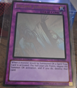 Yu-Gi-Oh Solemn Judgment GLD5-EN045 Gold Series Haunted Mine Limited Edition G/G - Image 3