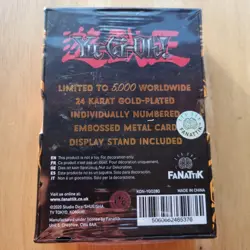 Yu-Gi-Oh! - Limited Edition 24K Gold Plated Collectible - Blue Eyes White Dragon - Image 4