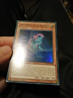 Yugioh Dragonuvola Occhi Galattici WSUP-IT009 Super Rara 1a Ed Ita - Image 2