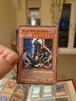 Yu-Gi-Oh! Masked Beast Des Gardius Super Rare Limited Edition TAEV-ENSE1 - Image 1