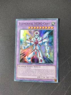 Yu-Gi-Oh Elemental Hero Core SHVI-ENSE2 Super Rare Limited Edition Card - Image 1