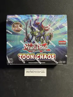 Yugioh Toon Chaos Booster Box 1st Edition Factory Sealed English TCG 83717849278 - Image 1