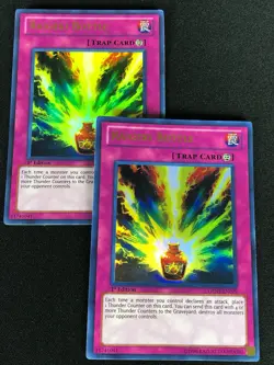 YUGIOH RAIGEKI BOTTLE GENF-EN079 1ST ULTRA X2 (NM) - Image 1