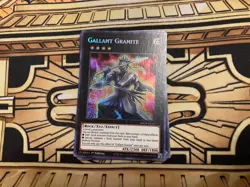 Gallant Granite MP20-EN167 1st Prismatic Secret Rare NM Yugioh Card - Image 1