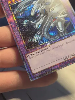 Yu GI Oh Blue Eyes Ultimate Dragon Quarter Century Secret Rare RA03 EN178 - Image 3