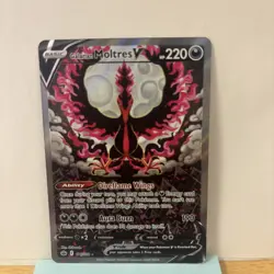 Galarian Moltres V 177/198 Chilling Reign Alt Art Rare Pokemon Card - Image 1