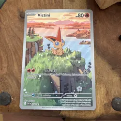 Jumbo Victini SVP 208 - JUMBO PROMO - Illustration Rare - Pokemon Card - Image 1