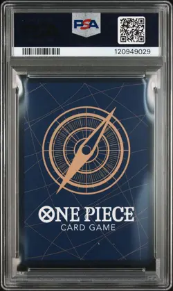 PSA10 Teach OP09-093 3rd Anniversary Special Card Silver Parallel One Piece Card - Image 3