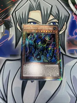 Yugioh Toon Black Luster Solider RA03-EN272 - Platinum Secret Rare - Image 1