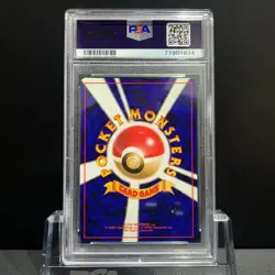 PSA9 Bad Raffresia Rocket Team Pokemon Card Old Back Collectible - Image 2