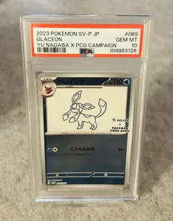 Glacia Promo Pokemon Card SV P PSA10 Mint Pokemon TCG Collectible - Image 1