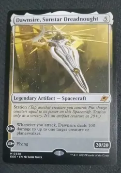 MTG - Dawnsire, Sunstar Dreadnought #0238 - Edge of Eternities - NM - Image 1
