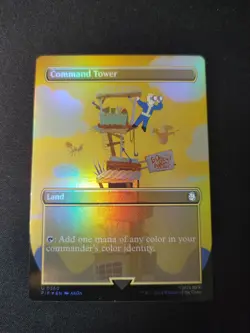 Command Tower FALLOUT SHOWCASE FOIL- Magic MTG - Image 1