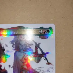 MTG Final Fantasy Tina Borderless Foil JP Yoshitaka Amano FF6 Double Sided 2025 - Image 2