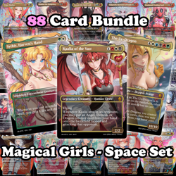 Magical Girls Commander Bundle! 88 Cards | MTG Premium Art Cards - Image 1