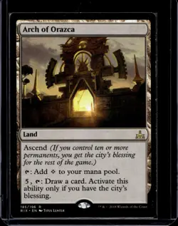 Arch of Orazca, Rivals of Ixalan #185 MTG - Image 1