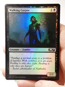 MTG - M21 - Walking Corpse - Foil (128/274) - Image 1
