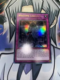 Welcome Labrynth TAMA-EN023 Ultra Rare Near Mint 1st Edition Yugioh - Image 1
