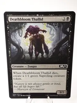 MTG - M21 - Deathbloom Thallid (094/274) - Image 1