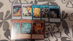 Yugioh Tenpai Dragon Sangen Deck Core Lot NM LEDE Common Super Rare NM - Image 1