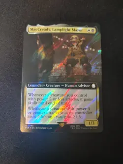 MacCready, Lamplight Mayor - EXTENDED SURGE FOIL - Magic MTG - Image 1