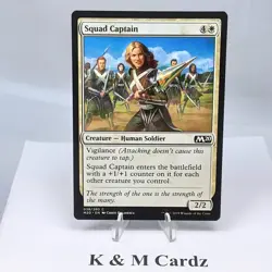 MTG - M20 - Squad Captain - #038 - Lightly Played - Image 1