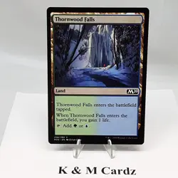 MTG - M20 - Thornwood Falls - #258 - Lightly Played - Image 1